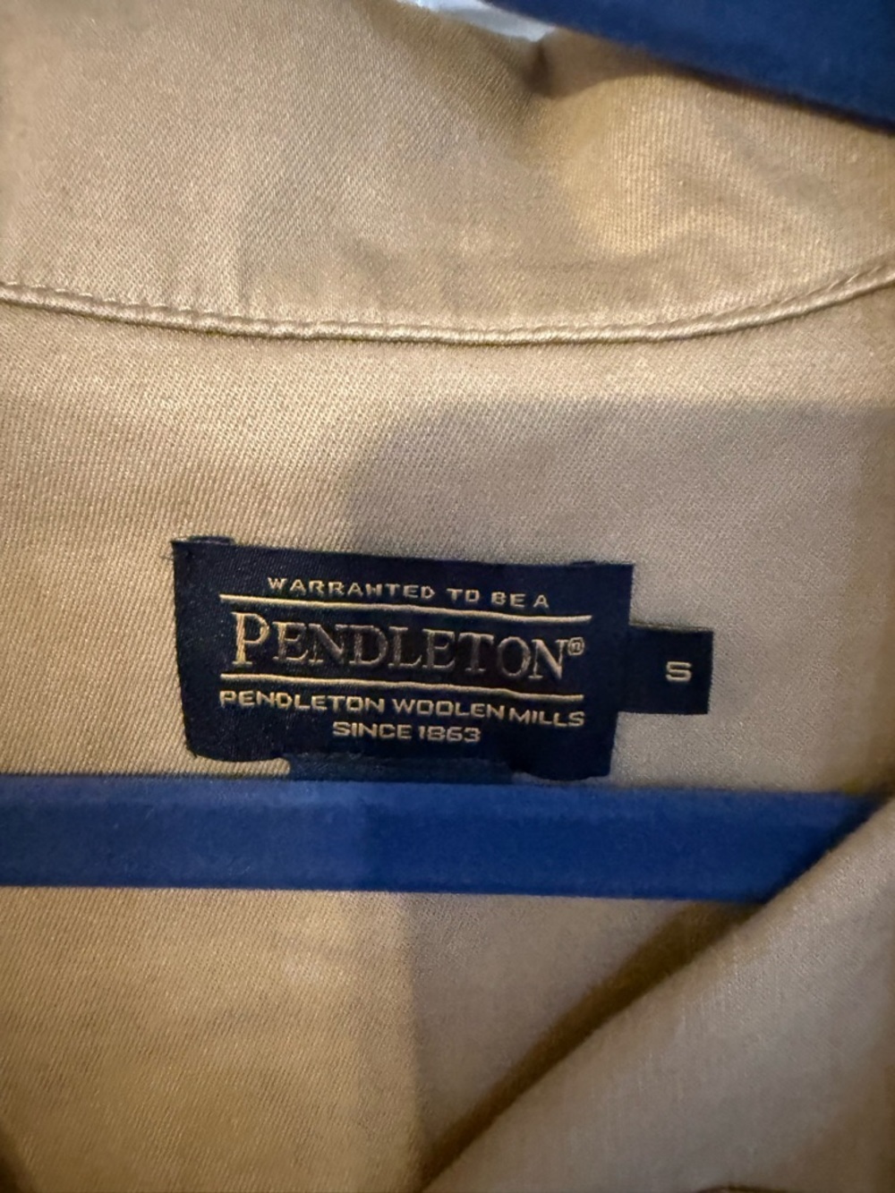 Pendleton Tan  Utility Jacket - Picture 2 of 8
